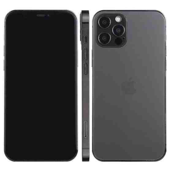 For iPhone 12 Pro Max Black Screen Non-Working Fake Dummy Display Model, Light Version(Black) - 1