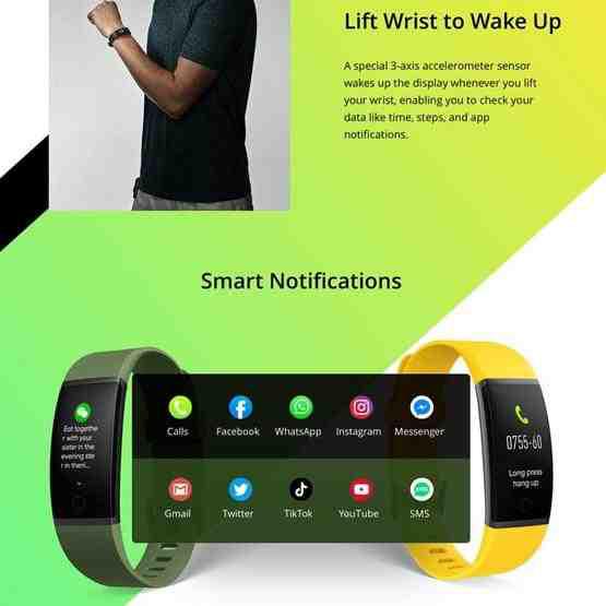 [HK Warehouse] Realme Band 0.96 inch Color Screen IP68 Waterproof Smart Wristband Bracelet, Support Real-time Heart Rate Monitor & Intelligent Tracker & Sleep Quality Monitor & USB Direct Charge(Black) - 13