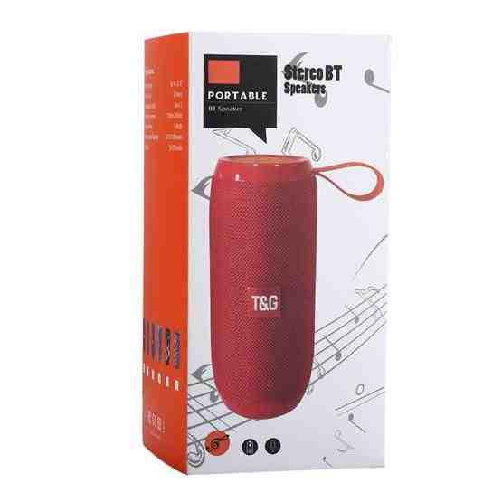 T&G TG106 Portable Wireless Bluetooth V4.2 Stereo Speaker with Handle, Built-in MIC, Support Hands-free Calls & TF Card & AUX IN & FM, Bluetooth Distance: 10m - 9