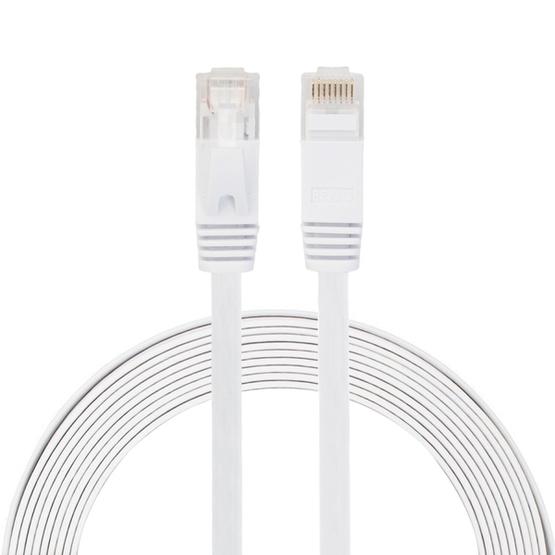 Internet Cable 2m CAT6 Ultra-Thin Flat Ethernet Network LAN Cable Orange Patch Lead RJ45 Color : Orange LAN Cable 
