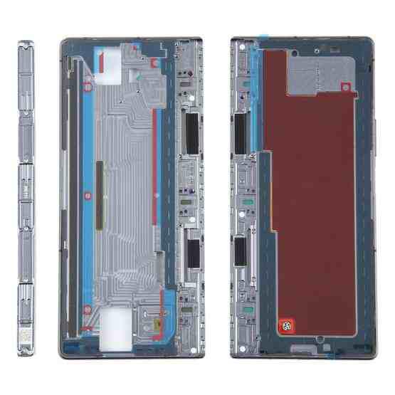 For Xiaomi Mi Mix Fold 2 Original Front Housing LCD Frame Bezel Plate (Black) - 2