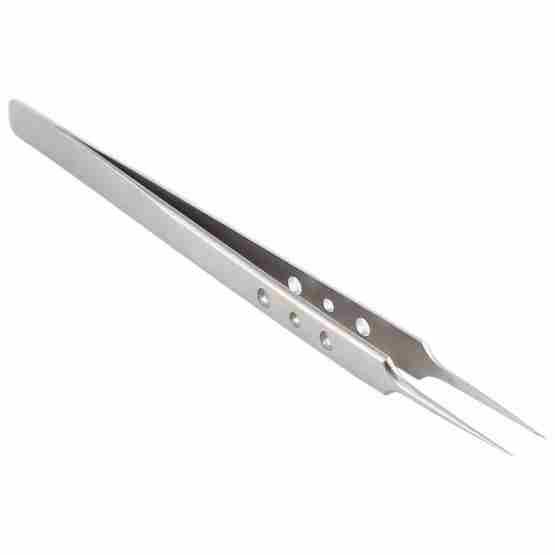 Aaa-14 Precision Repair Tweezers Long Pointed Stainless Steel - 2