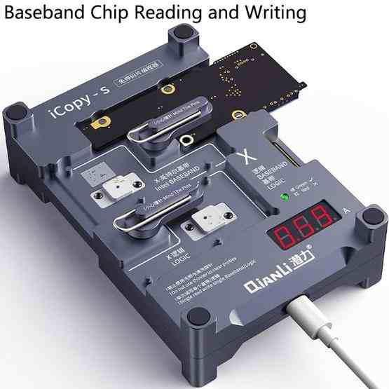 Qianli iCopy-S Double Sided Chip Test Stand 4 in1 Logic Baseband EEPROM Chip Non-removal For iPhone 7 / 7 Plus / 8 / 8 Plus - 8
