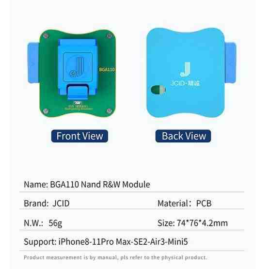 JC BGA110 Nand Module For iPhone 8 ~ 11 Pro Max - 6