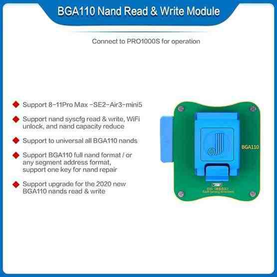 JC BGA110 Nand Module For iPhone 8 ~ 11 Pro Max - 8