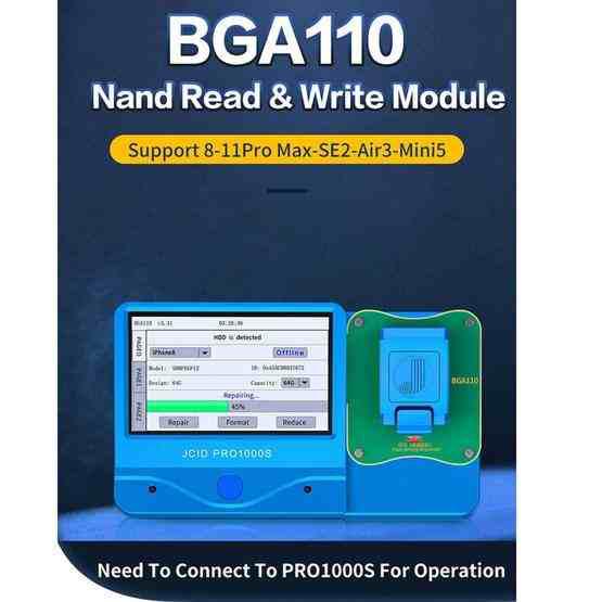 JC BGA110 Nand Module For iPhone 8 ~ 11 Pro Max - 9