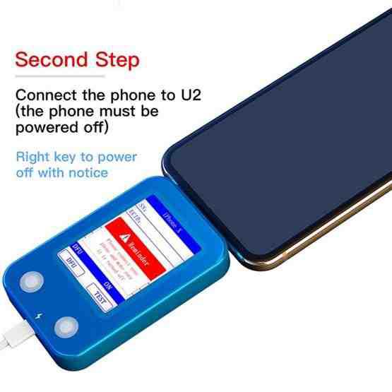 JC U2 Charger IC and SN Tester For iPhone/iPad - 6