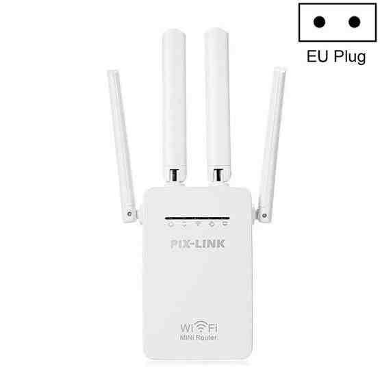 Pix-Link LV-WR09 300Mbps Range WiFi Extender Repeater Mini Router (US