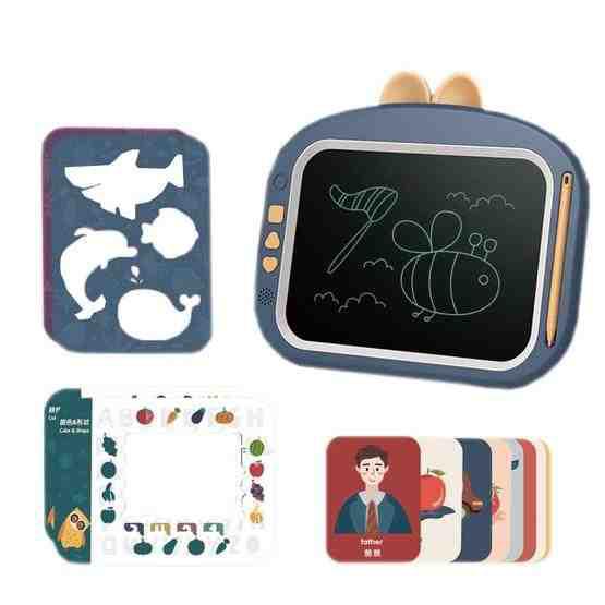 X6 Puzzle Early Education Children Toy Multifunctional Handwritten  Blackboard Cartoon Electronic Drawing Board, Colour: Blue (Color Film) -  Flutter Shopping Universe