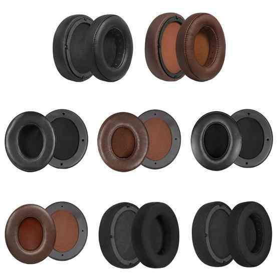 For Edifier W855BT 1pair Headset Soft and Breathable Sponge Cover, Color: Brown Protein - 2