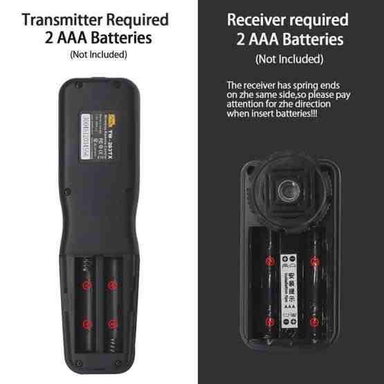 For Canon E3 Pixel TW283 Shutter Wireless Delay Remote Control SLR Shutter Flasher - 6