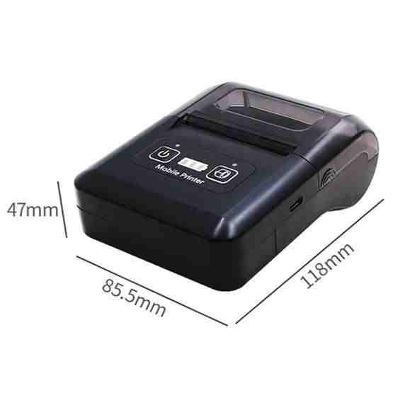 58mm Portable USB Charging Home Phone Bluetooth Thermal Printer(EU Plug) - 6