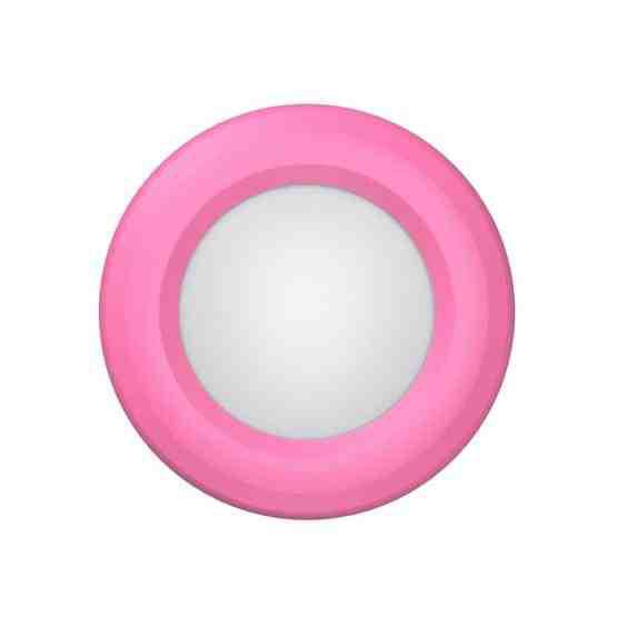 2pcs For AirTag Spring Clip Anti-lost Device Anti-fall Protective Cover, Color: Pink - 1