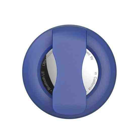 2pcs For AirTag Spring Clip Anti-lost Device Anti-fall Protective Cover, Color: Royal Blue - 2