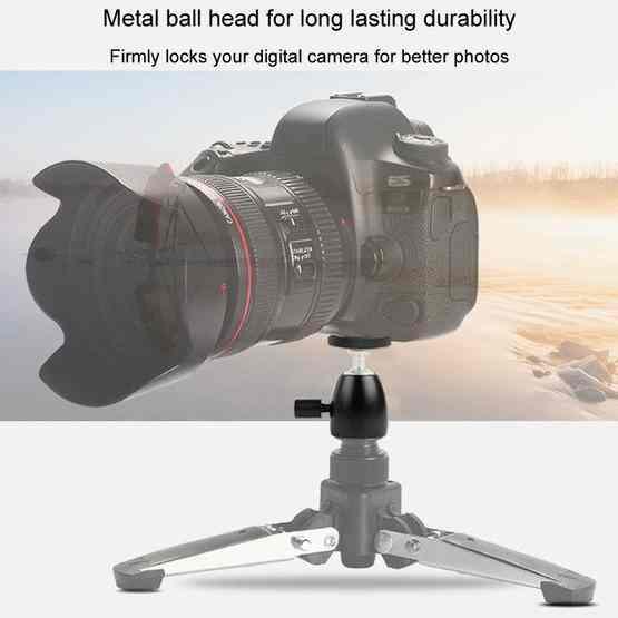 Q39 360 Degree Rotating Ball Tripod Projector Shooting Heads Accessories Cell Phone DSLR Camera Heads(1/4 Thread) - 7