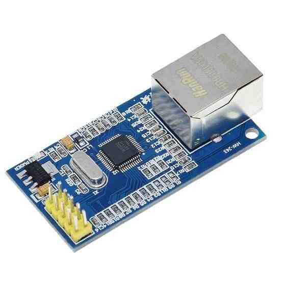 HW-243 W5500 Ethernet Network Module Hardware TCP / IP 51 / STM32 ...